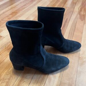 Suede Stuart Weitzman ankle boots